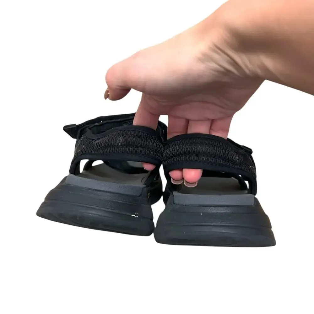 Teva Black Terra Fi 5 Universal Sandals Sz 9